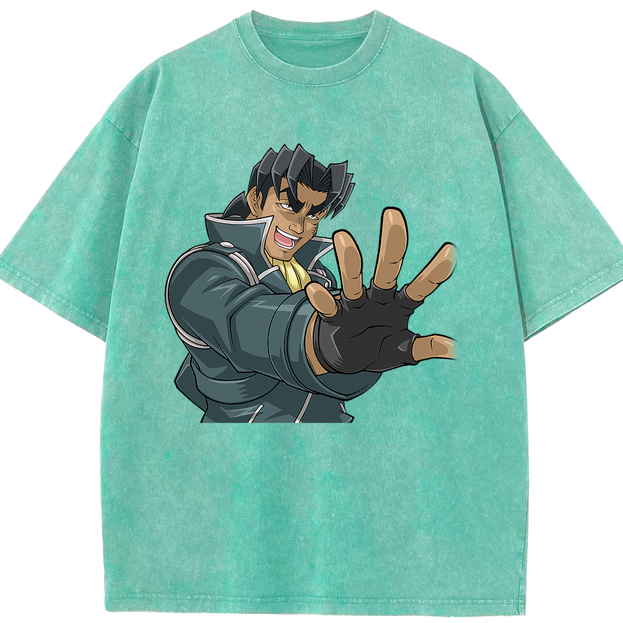 （画像用） 遊☆戯☆王 Yu-Gi-Oh! 綿100% ヴィンテージ風 半袖Tシャツ（フロントプリント）